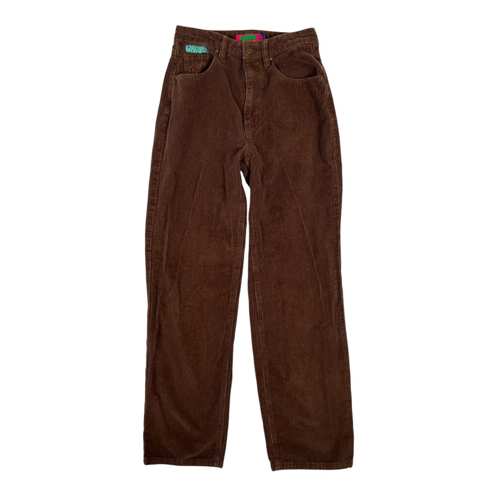 Empyre Cargo Pants Women's 1 Brown Corduroy Pants Y2K Baggy